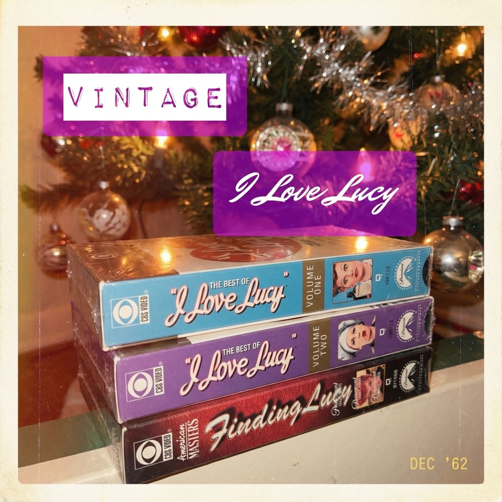 VTG I Love Lucy VHS Collection - Multicolor - NWT